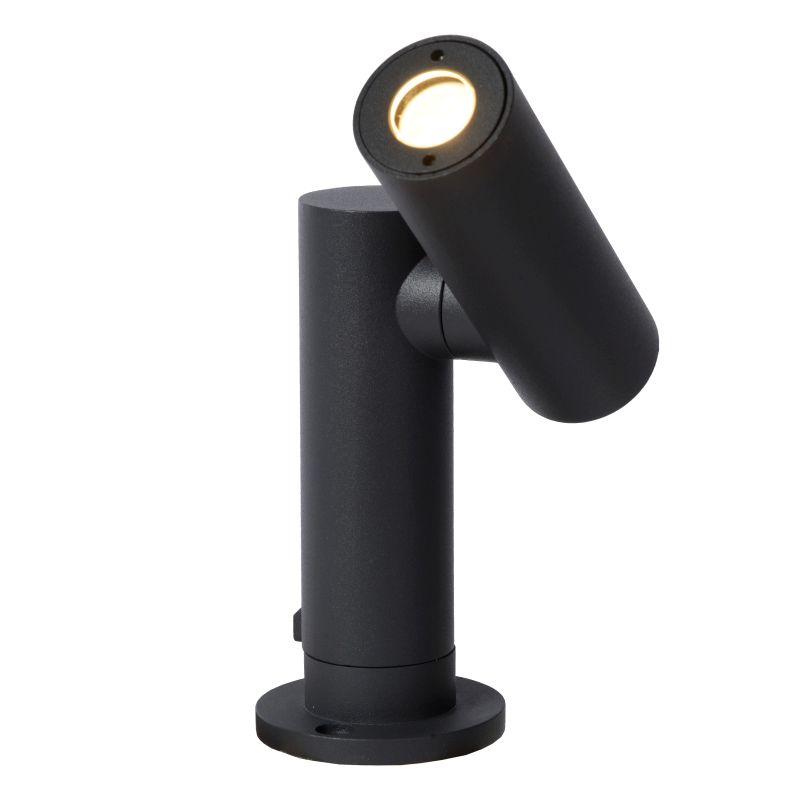 Lucide TATUM - Záhradné bodové svietidlo Outdoor - LED - 1x4,5W 3000K - IP65 - Antracit
